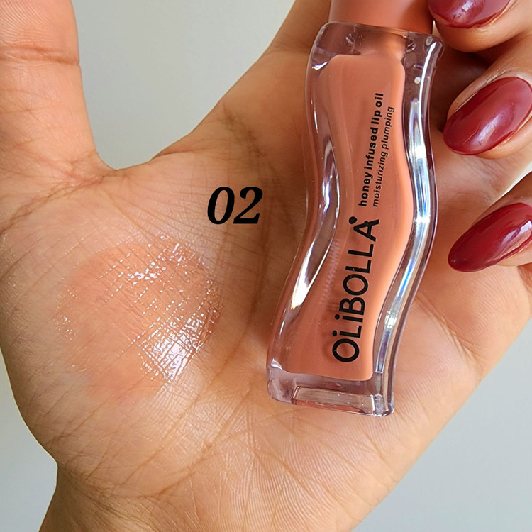 تست لیپ گلاس طرح گیسو اولیبولا اورجینال OLIBOLLA 2